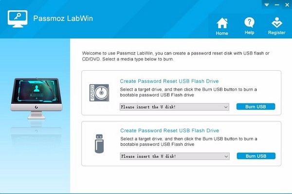 Windows密码恢复软件PassMoz LabWin 可绕过密码-32IU