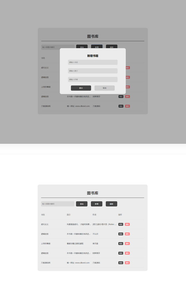 PHP网站毕业设计 图书库网站源码-32IU